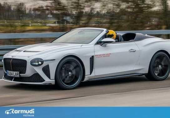 Những bài kiểm tra cuối cùng trên siêu xe Bentley Bacalar được thực hiện trước khi chính thức lên dây chuyền sản xuất