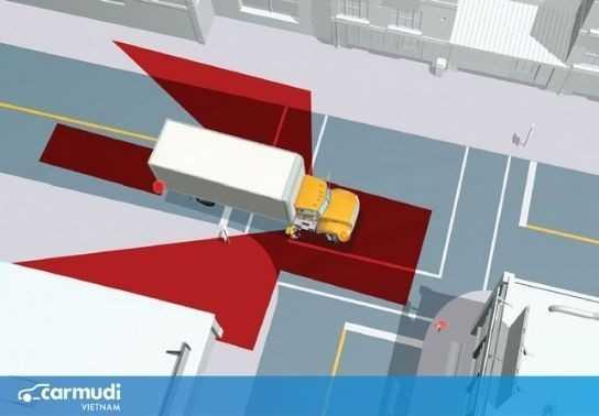 Nhận diện điểm mù của xe ô tô, xe tải mà bạn nên biết