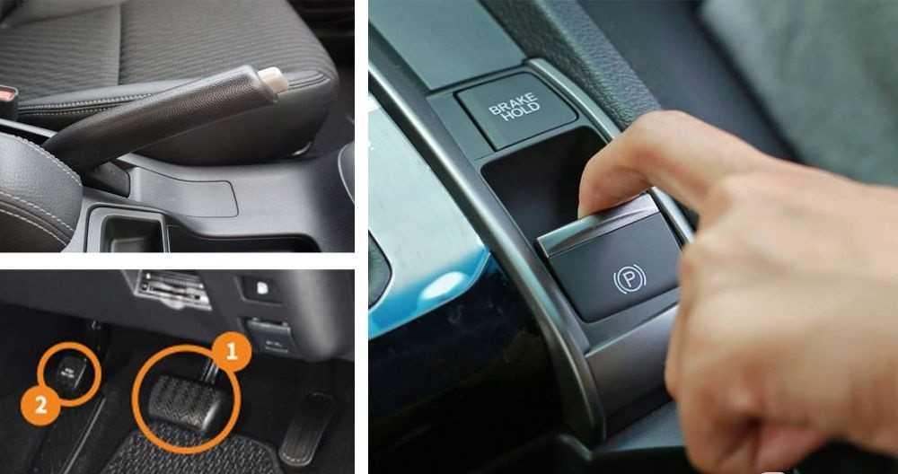 Vận hành phanh tay điện tử