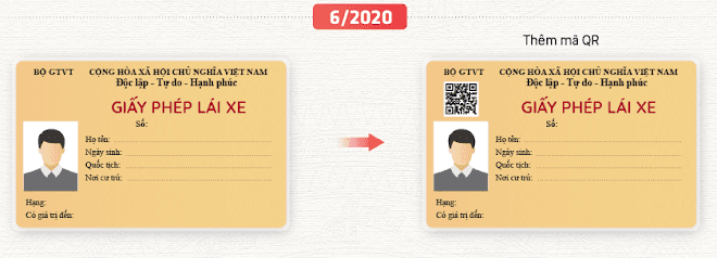 Cấp giấy phép lái xe theo mẫu mới