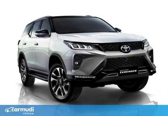 Toyota Fortuner 2021 facelift mới cùng thông tin về các biến thể