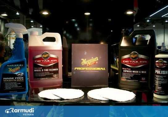 Những loại sản phẩm đánh bóng xe hơi phổ biến