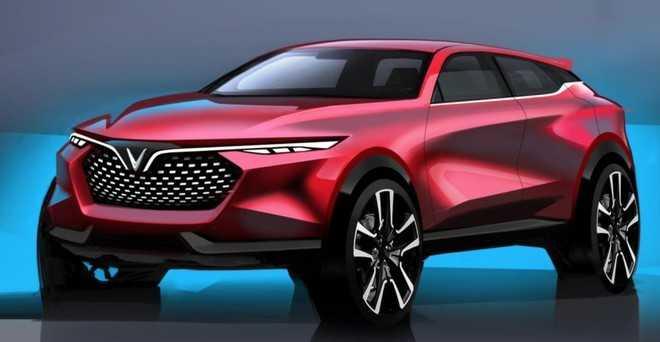 Thiết kế của dòng xe Premium mới trên bản vẽ