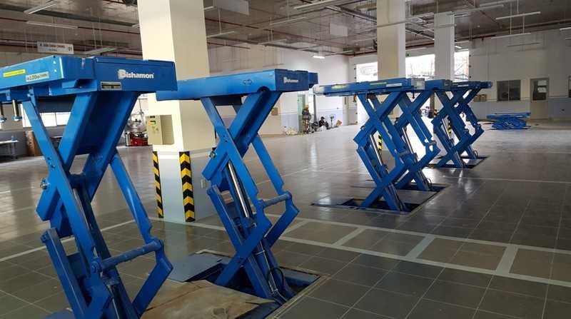 Xưởng dịch vụ Toyota Hùng Vương