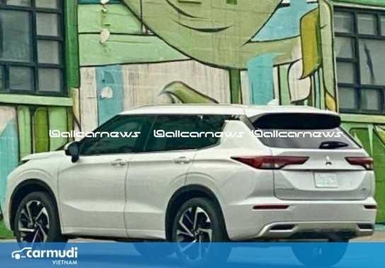 Những hình ảnh mới nhất tiết lộ thiết kế của Mitsubishi Outlander 2021