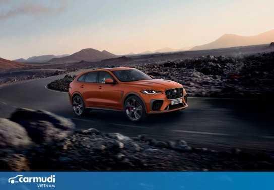 Jaguar F-Pace SVR phiên bản cải tiến mạnh mẽ hơn, giá trên 10 tỷ đồng