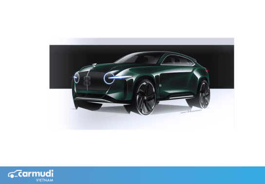 Bản thiết kế Bentley EXP8 đầy mê hoặc