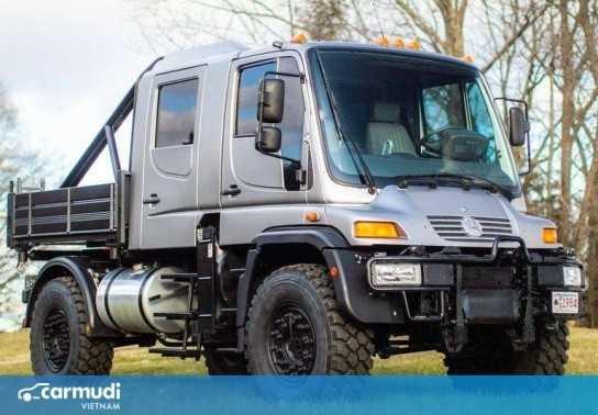 Hàng hiếm Mercedes-Benz Unimog U500 đời 2004 đang được bán đấu giá tại Mỹ