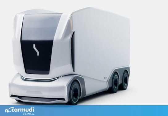 Có gì đặc biệt ở mẫu xe tải chạy điện không người lái?