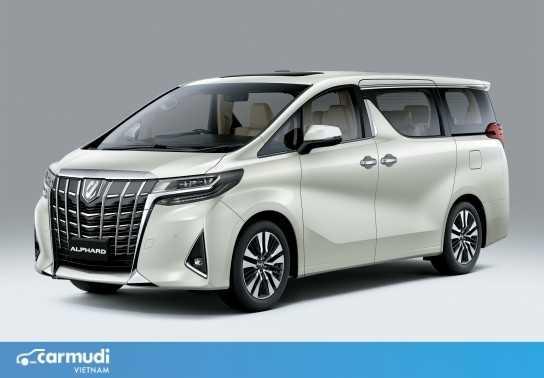 Toyota Alphard 2021 chính thức lộ diện tại Việt Nam