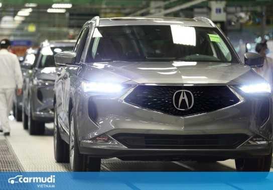 Acura MDX 2022 sắp sửa có mặt tại thị trường Mỹ
