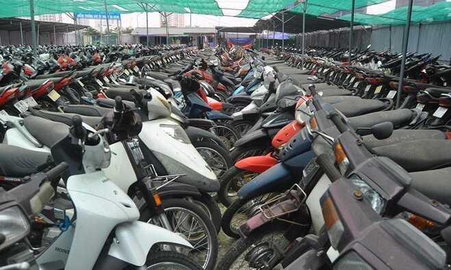 Tạm giữ phương tiện vi phạm hành chính