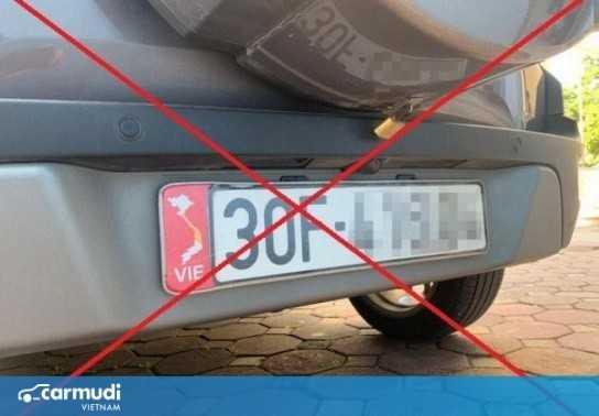 Xe dán bản đồ Việt Nam không có Hoàng Sa, Trường Sa sẽ bị phạt nặng