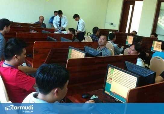 Lệ phí thi chính xác của các hạng bằng lái xe ô tô