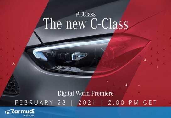 Mercedes C-Class thế hệ mới sẽ chính thức trình làng vào ngày 23/2/2021