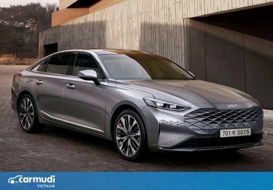 Những hình ảnh thực tế của mẫu sedan Kia K8 mới