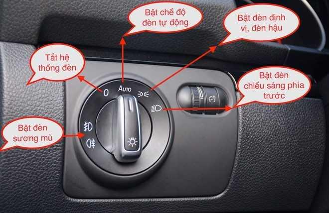 Những cách sử dụng hệ thống đèn trên ô tô