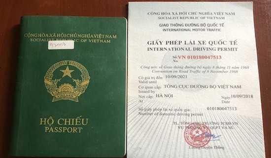 đổi bằng lái xe Quốc tế