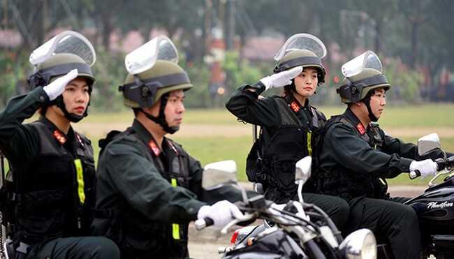 Thẩm quyền của lực lượng cảnh sát cơ động