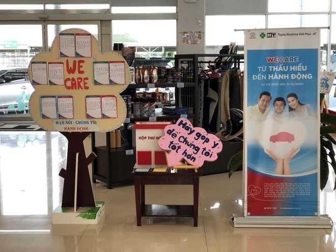 Chiến dịch We Care của Toyota nhận được vô số đánh giá cao từ khách hàngChiến dịch We Care của Toyota thành công nhận được lời khen ngợi từ khách hàng