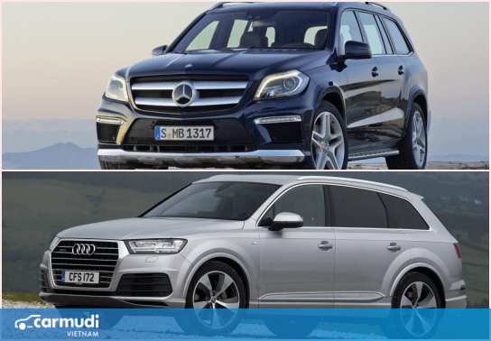 Tư vấn mua xe: Mercedes GL 2015 hay Audi Q7 2016