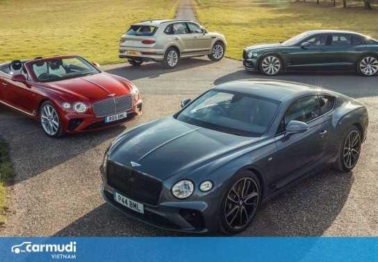 Bentley chào đón mẫu xe thứ 200.000 sau 102 năm hình thành và phát triển