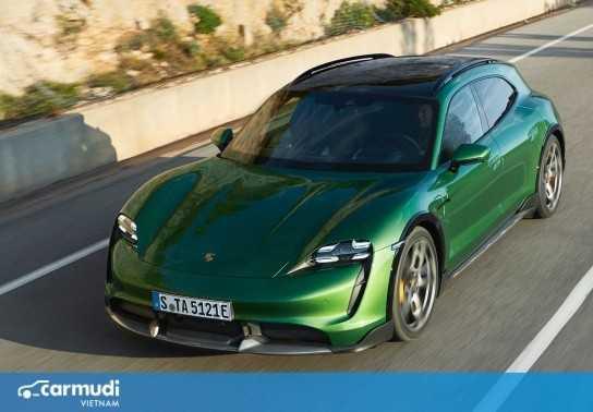 Porsche Taycan Cross Turismo công bố giá bán chính thức tại Việt Nam từ 5 tỷ đồng