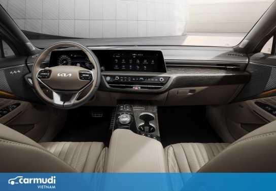 Kia tung ảnh nội thất sắc nét của Kia K8 hoàn toàn mới
