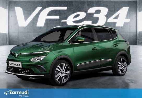 Ô tô điện VinFast VF e34 bắt đầu nhận đặt cọc với giá ưu đãi chỉ 590 triệu đồng