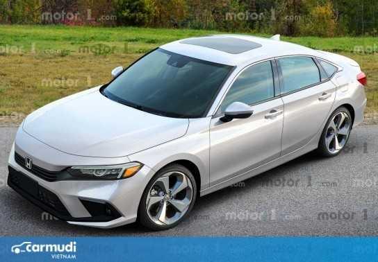 Honda Civic Sedan 2022 lộ diện với nhiều nét tương đồng với đàn anh Accord