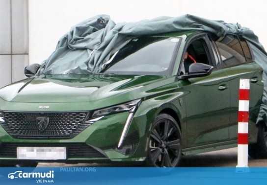 Lộ ảnh chạy thực tế của Peugeot 308 2021 trên đường