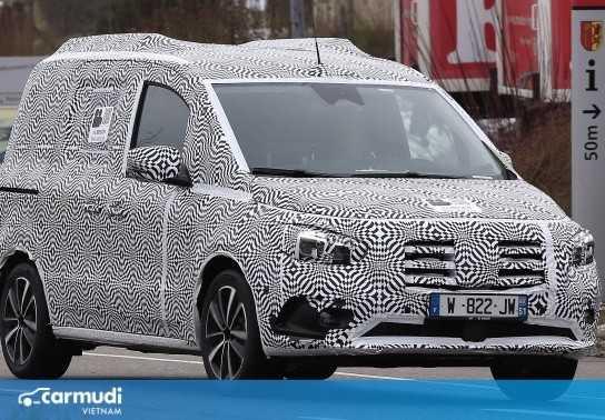 Công bố hình ảnh thực tế của Mercedes T-class 2021 - anh em sinh đôi với Renault Kangoo
