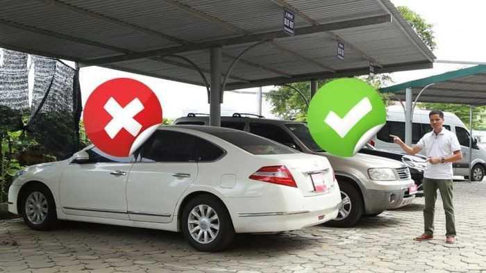 Những lý do nên hướng đầu xe ra ngoài khi đỗ