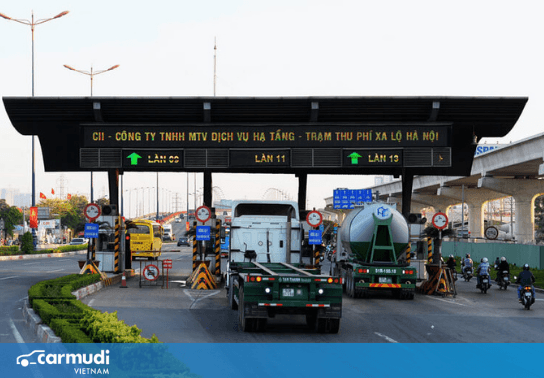 4 lỗi thường gặp khi đi qua trạm thu phí