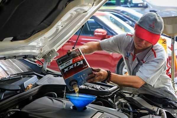 Thay dầu sau mỗi 5000km