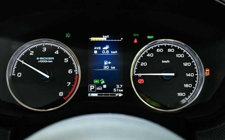 Nội thất Subaru Forester 2022