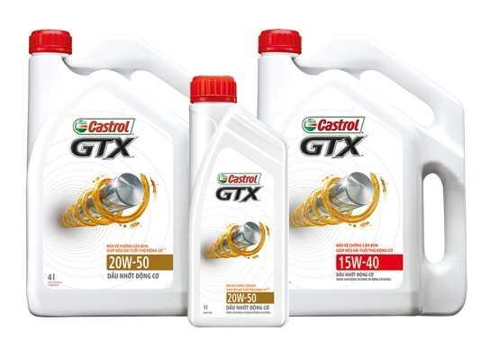 Castrol GTX - Trợ thủ có 1 không 2 chống cặn bùn vượt trội cho động cơ ô tô