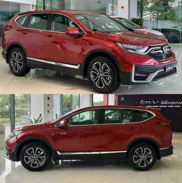 Honda CR-V được bán trên thị trường là phiên bản facelift 2020.