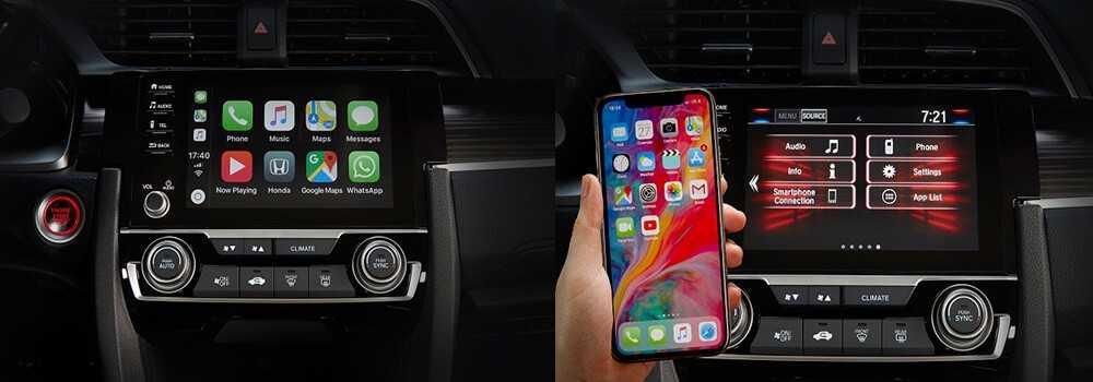 Xe có khả năng tương thích với smartphone