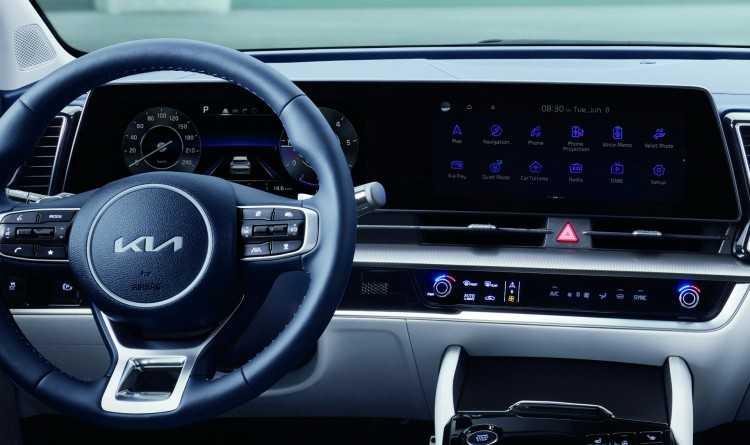 Nội thất KIA Sportage 2022