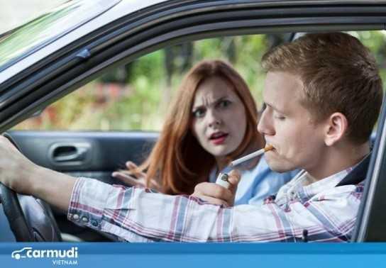 Không còn đau đầu với mùi thuốc lá trên ô tô