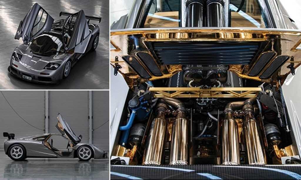 Động cơ dát vàng của McLaren F1