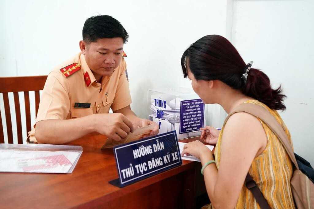 Hướng dẫn thủ tục đăng ký xe