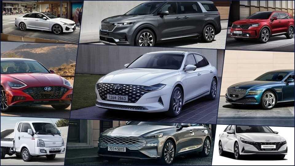 Hyundai và Kia độc chiếm bảng xếp hạng xe bán chạy nhất Hàn Quốc trong tháng 6