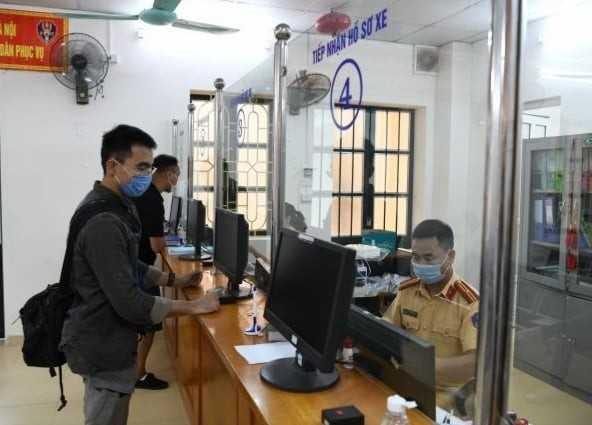 triển khai việc đăng ký xe mới theo hình thức online từ hôm nay