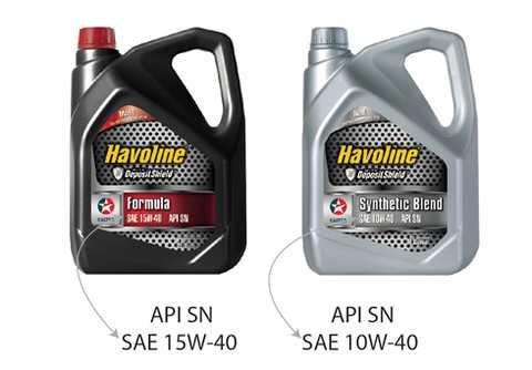 Chỉ số SAE trên bình dầu nhớt