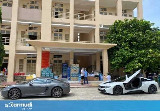 Nhóm thiện nguyện dùng xe sang hỗ trợ chống dịch