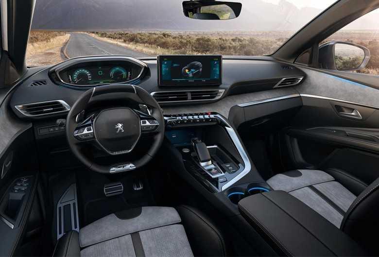 Xe Peugeot 3008 bên trong