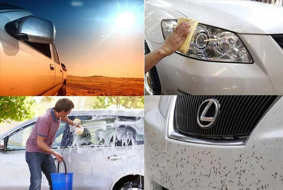 Làm thế nào để giữ ô tô màu sơn trắng không bị ố vàng?