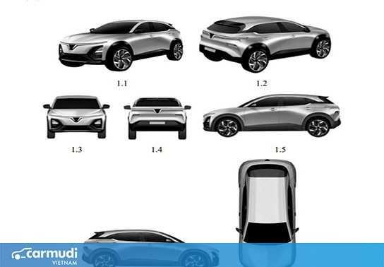 Lộ diện hình ảnh cặp đôi xe SUV mới của VinFast